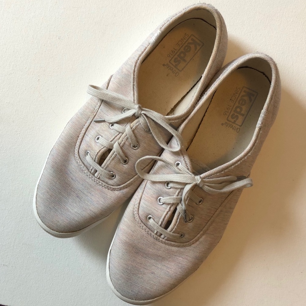 Keds sneakers in Champion Rainbow Jersey, size 10